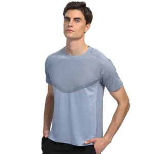 Men Training T-shirt 2022 Fashion Sport Prints Shirts Quick Dry Gym Short Sleeve Thin Bodybuilding Gym Tees Fitness Shirts 1